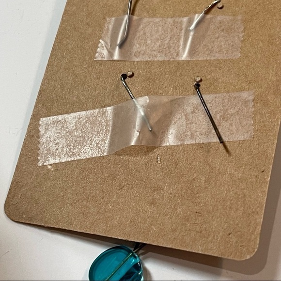 Vintage Mismatched Beaded Boho Dangle Earrings - Picture 5 of 6